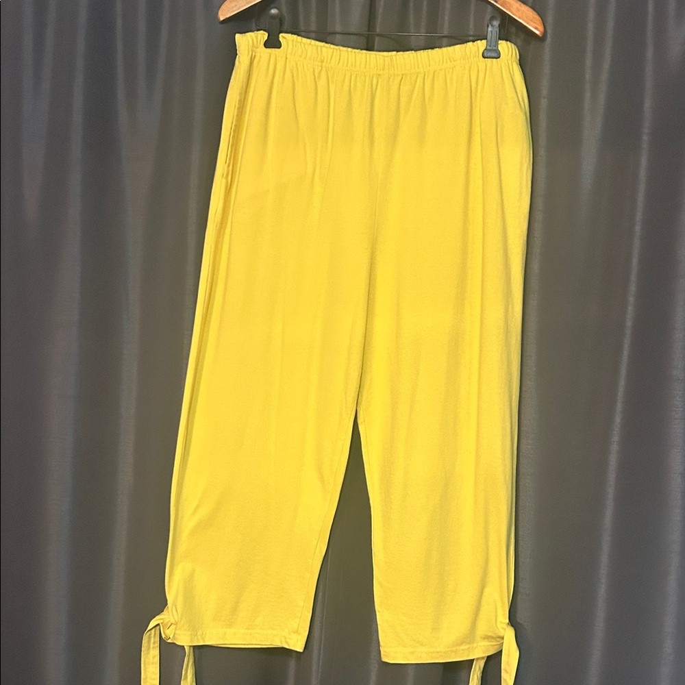 Anthony Richards Bright Yellow Kids Casual Bottoms